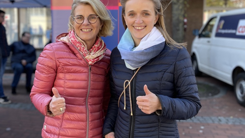 Unterstützung für Birte Glißmann