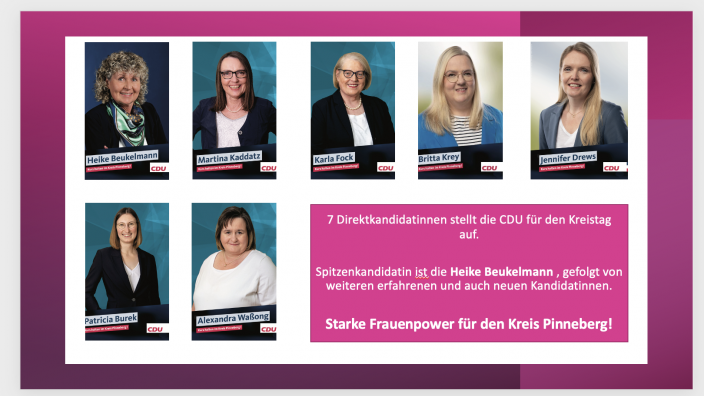 Direktkandidatinnen Kreistag